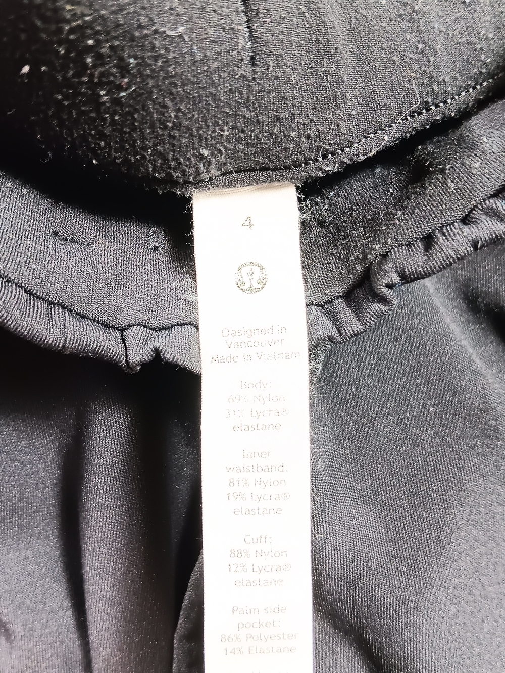 Lululemon Pants Womens 4 Black Keep Moving Jogger Luxstreme Gym Athleisure - Picture 2 of 13